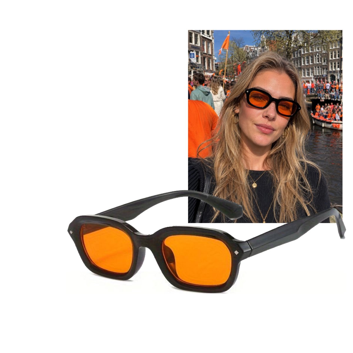 Wimpel Collection | Duke Zonnebril Oranje Glazen | WK 2026 & Koningsdag