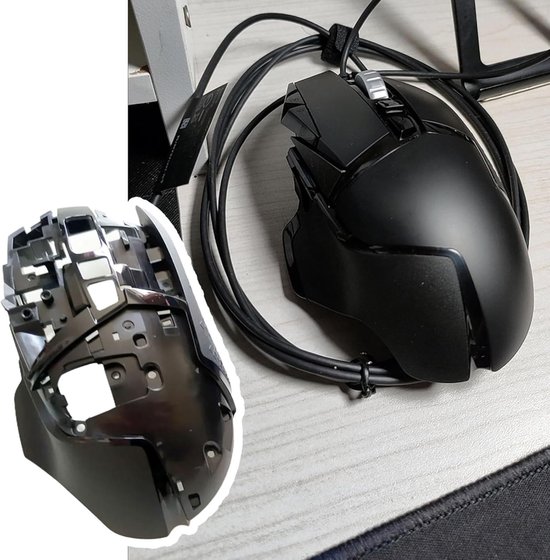 Keels Frame - Frame G502 Skelet Frame - Gaming Setup Verbeteren - Ergonomische Structuur - 1 Stuks - Zwart — afbeelding 2