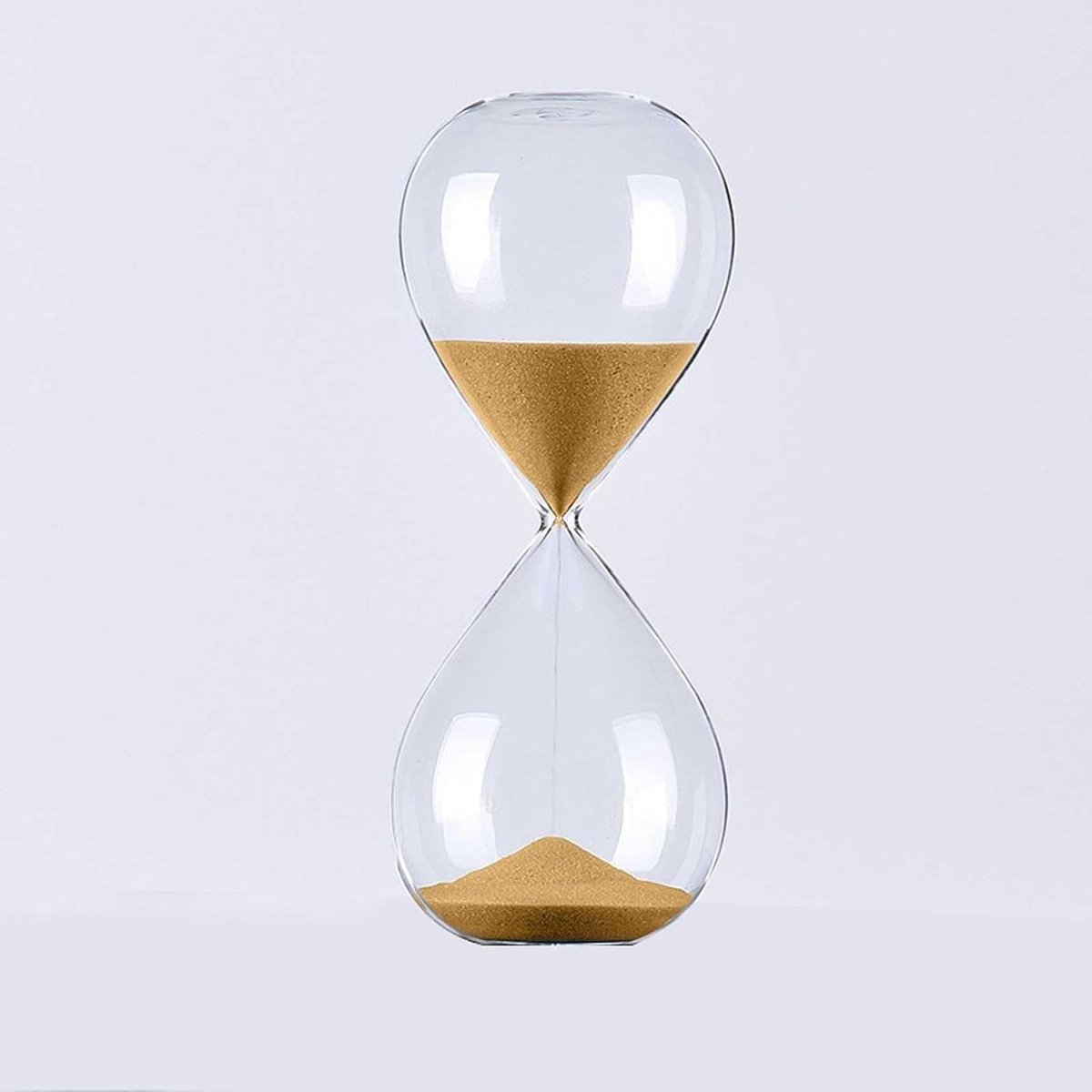 Zandloper Timer - Zandklok Glas - Tijd Beheren - Handgeblazen Borosilicaatglas - 60 Minuten - Diverse Kleuren