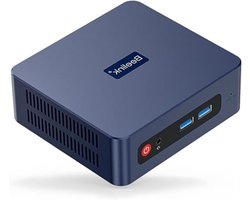 Mini PC - Compacte Computer - Multitasken op Kantoor - AMD Ryzen 3 Processor - 480GB SSD - Zwart