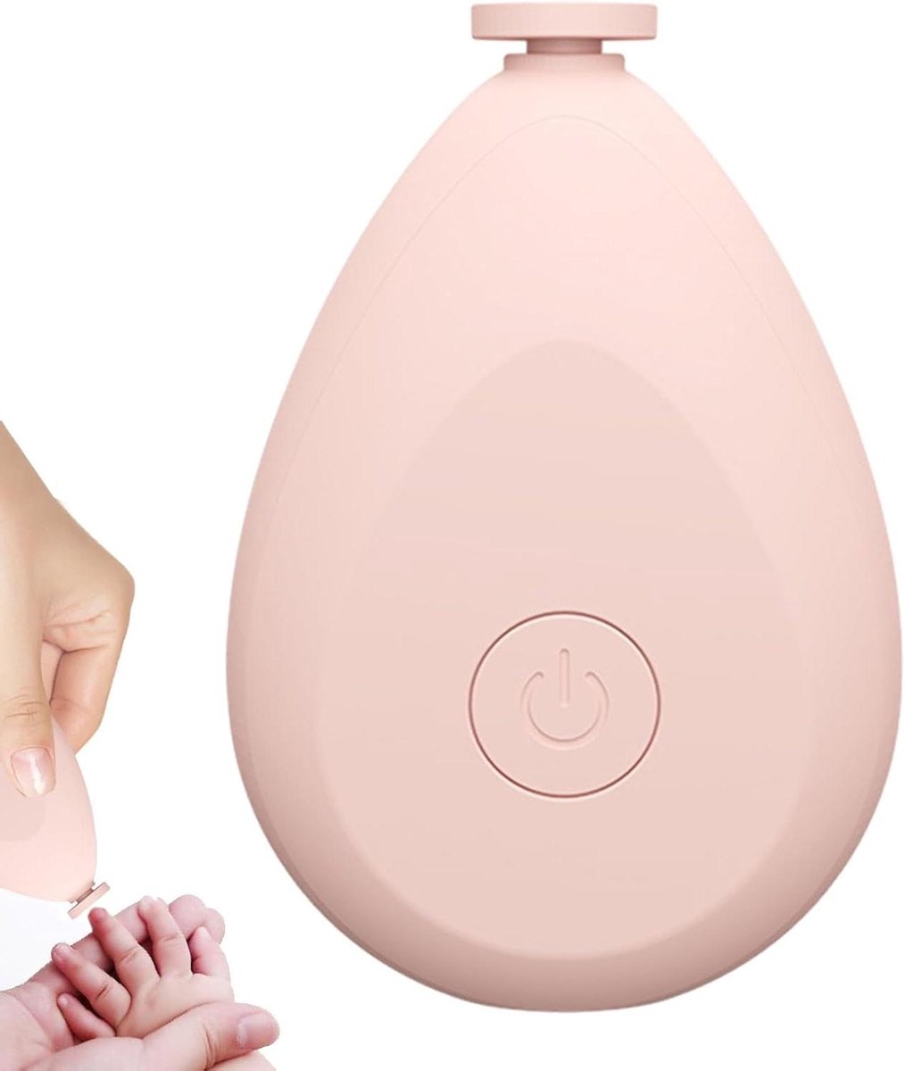 Elektrische Nagelknipper Baby - Baby Nagelvijl - Nagels Verzorgen - Stille Motor - 9.5 x 6.5 x 2.8 cm - Wit