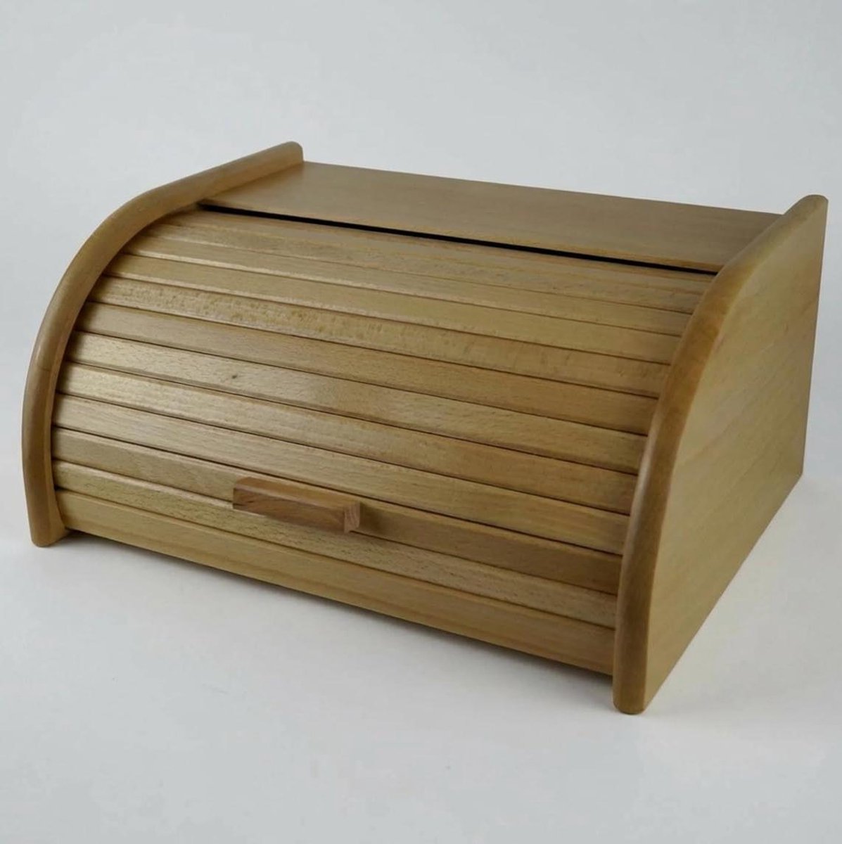 Broodtrommel Hout - Broodkist Broodopberger - Brood Vers Houden - Traditioneel Ontwerp - 40 x 29 x 18 cm
