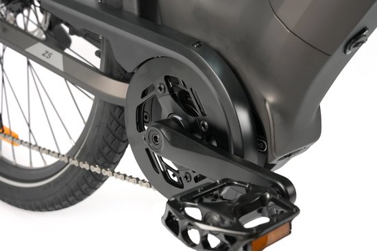 TTGO Z5 Elektrische Fiets - 250W MiddenMotor - 36V18Ah Accu - 27.5 Inch Banden - Max Snelheid 25km/u - Max Bereik 110-130km - Shimano 9 Versnellingen - Grijs van TTGO — afbeelding 5