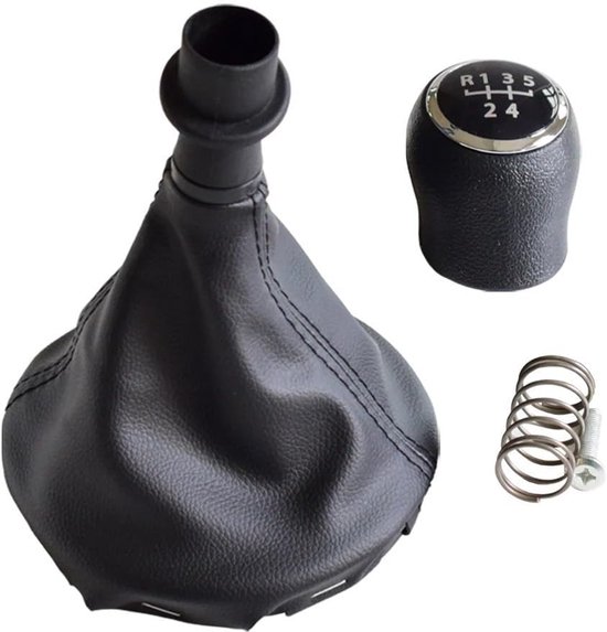 Schakelpookknop - Versnellingspook - Auto Interieur - Ergonomisch Ontwerp - Standaard - Zilver — afbeelding 2