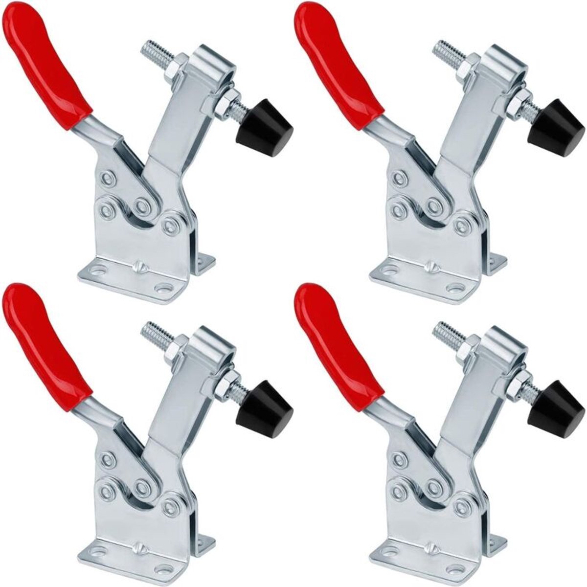 Knieklemmen, handgereedschap, draagvermogen ca. 90 kg, snelsluiting, antislip, GH-201-B, 4-pack