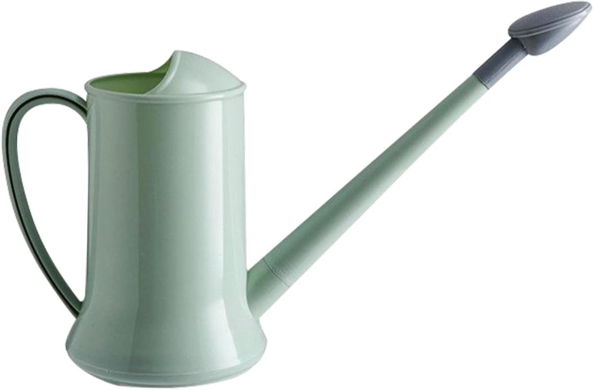 Gieter Binnen - Waterplanten Kan - Planten Water Geven - Afneembare Lange Tuit - 2 Liter - Groen