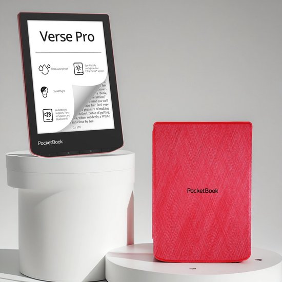 PocketBook Verse Pro e-reader Passion Red – 6 inch – 16  ... - cover