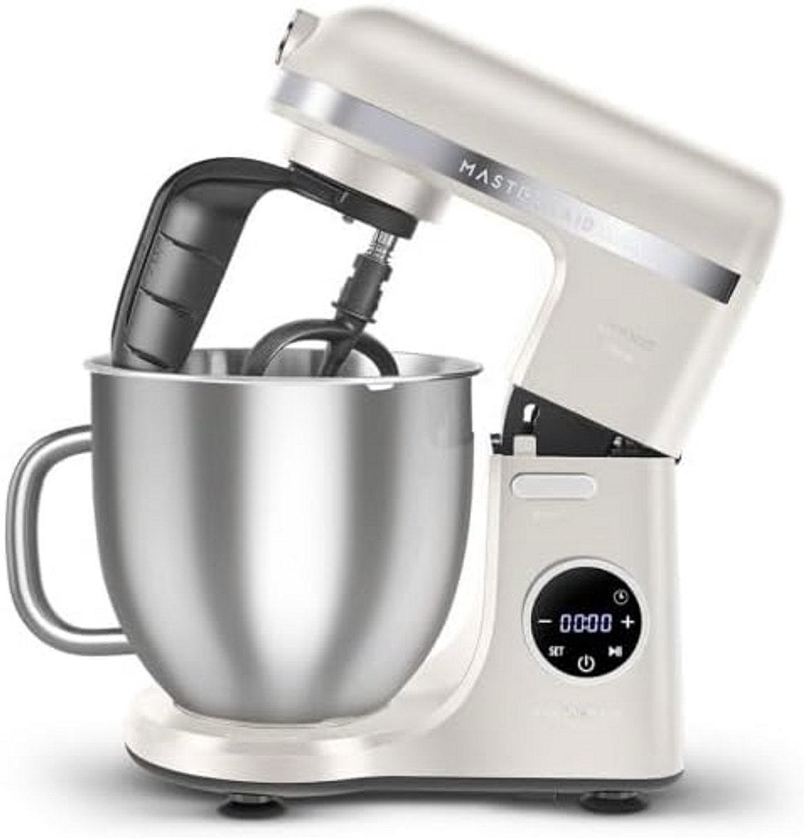 Karaca Mastermaid Chef Ultra Digitale - Keukenmachine – 7L – 2000W – 10 Snelheden – Zero Side Tech – Starlight