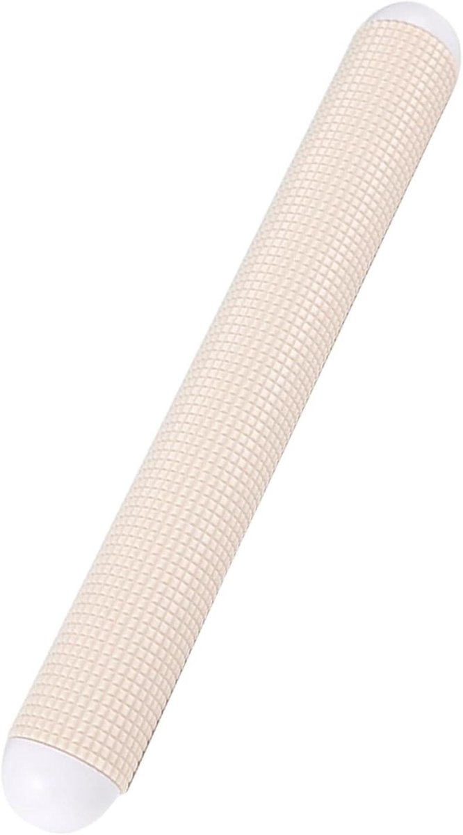 Bakroller - Kneedroller deeg - Bakken taartbodems - Drijvende punt technologie - 27 cm - Beige