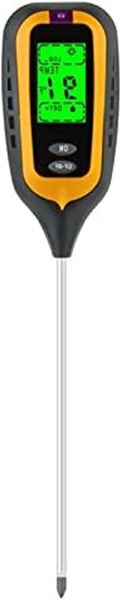 Bodemtester - Grondmeter - Planten Verzorgen - Vocht pH Licht - 19.7 cm Sonde - Niet gespecificeerd