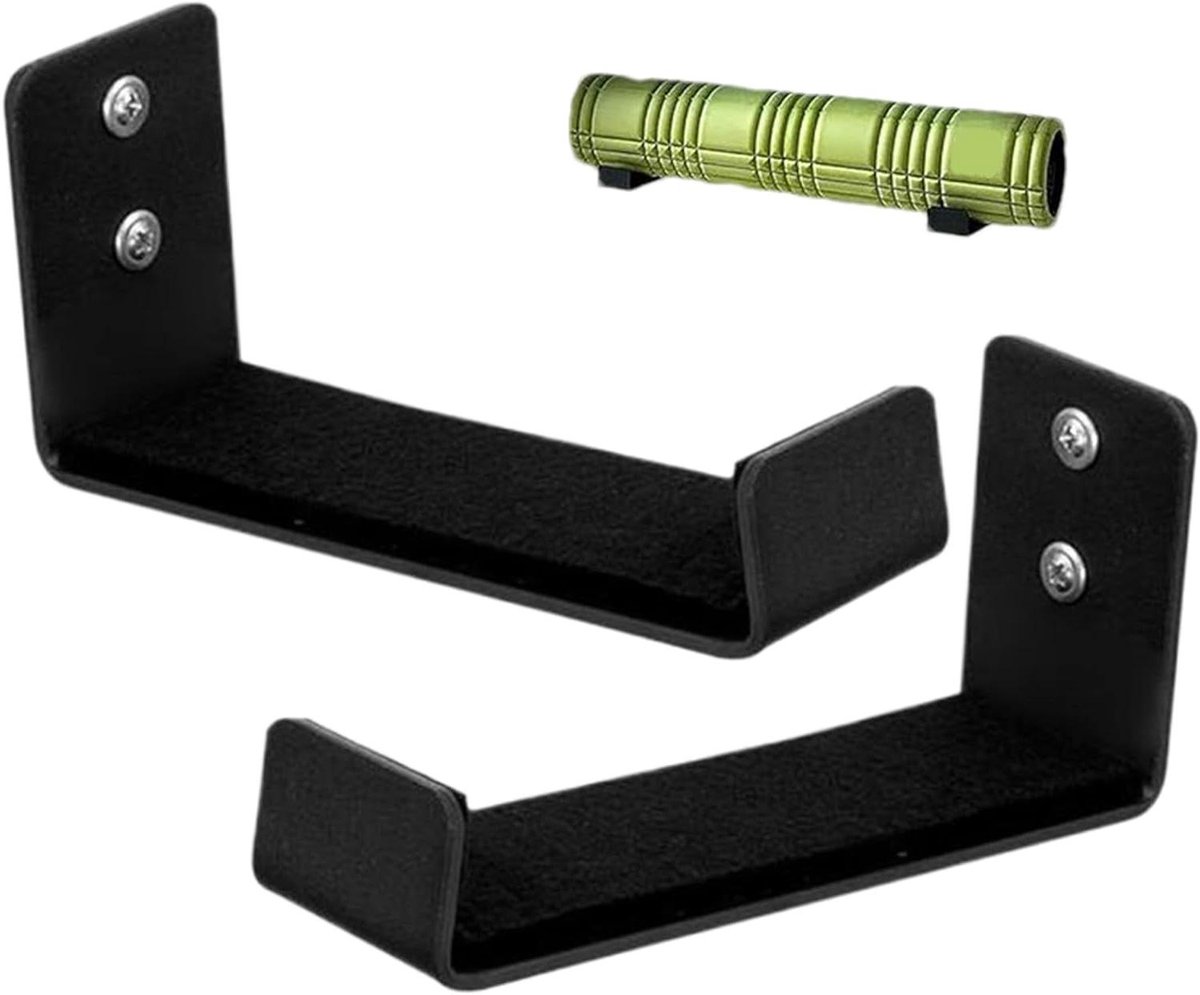 Opbergrek Set - Wandhaken Organizer - Fitness Ruimte - Ruimtebesparend Ontwerp - 7x8x7 cm - Mat