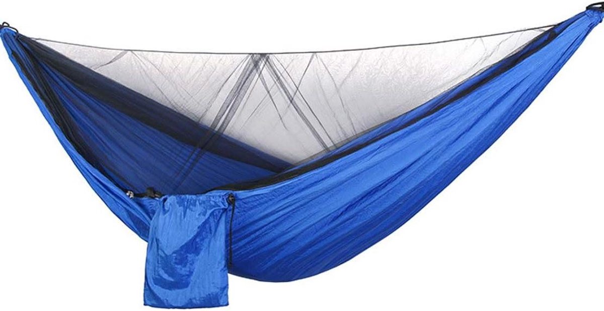 Camping hangmat - Reishangmat Klamboe - Outdoor Ontspanning - Scheurvast & Ademend - 290x140cm - Meerdere kleuren