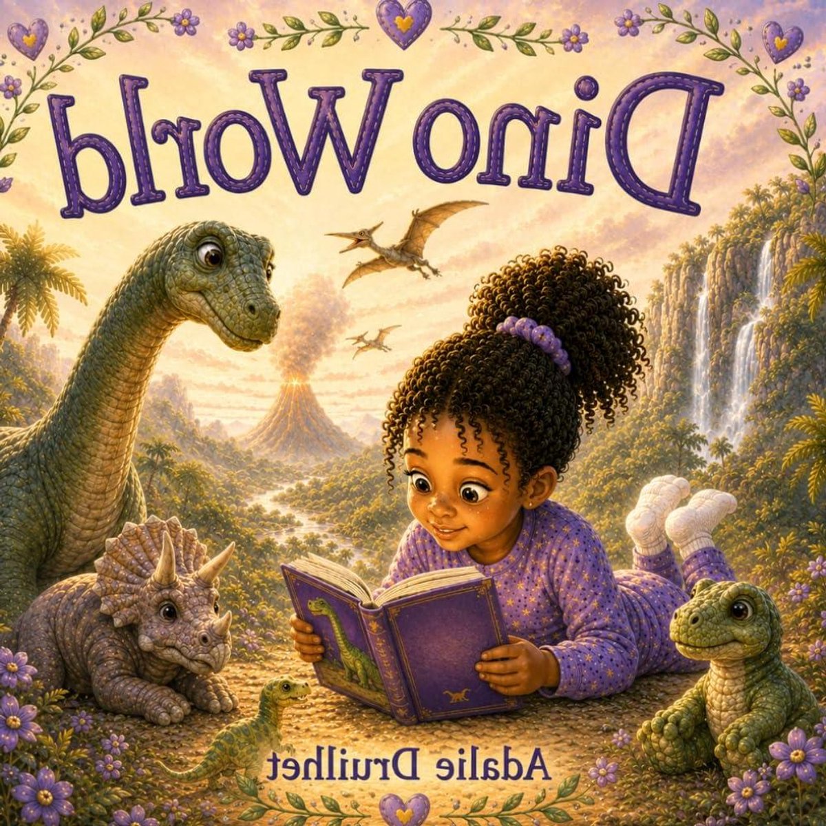 Dino World - Dinosaur Boek - Kinderavontuur - Interactief Verhaal - 36 pagina's - Meerkleurig