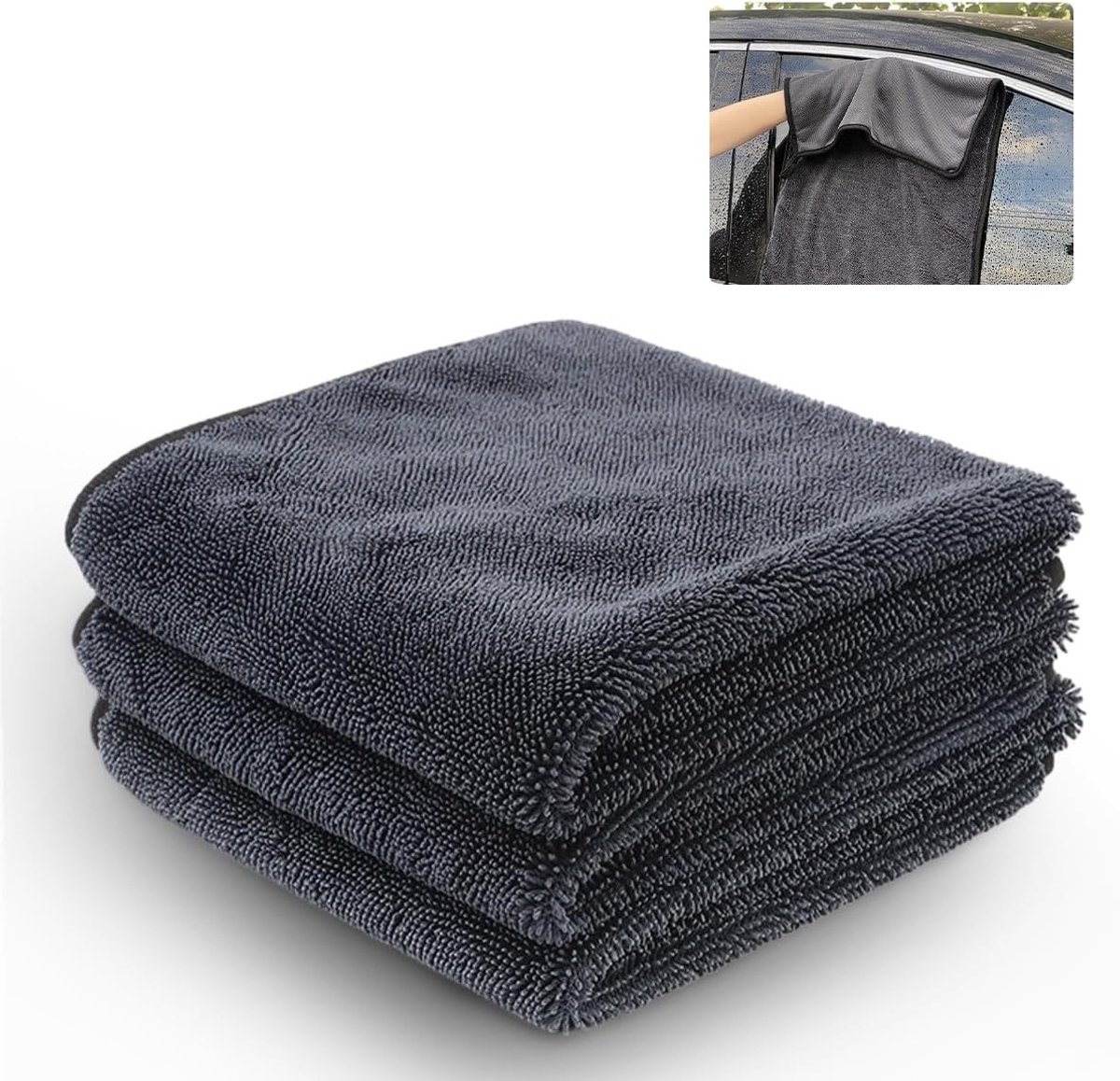 Extra grote badhanddoek van microvezel, super absorberend, ideaal voor douchecabine, thuis