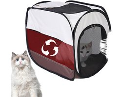 Droogbox Huisdieren - Katten Droogkamer - Huisdier Verzorging - Knot-vrij Drogen - 51x42x33cm - Grijs