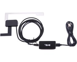 Digitale Radio Tuner - DAB Radio Adapter - Auto Audio Verbeteren - Hi-Fi Radio Ontvangst - 1 meter USB kabel
