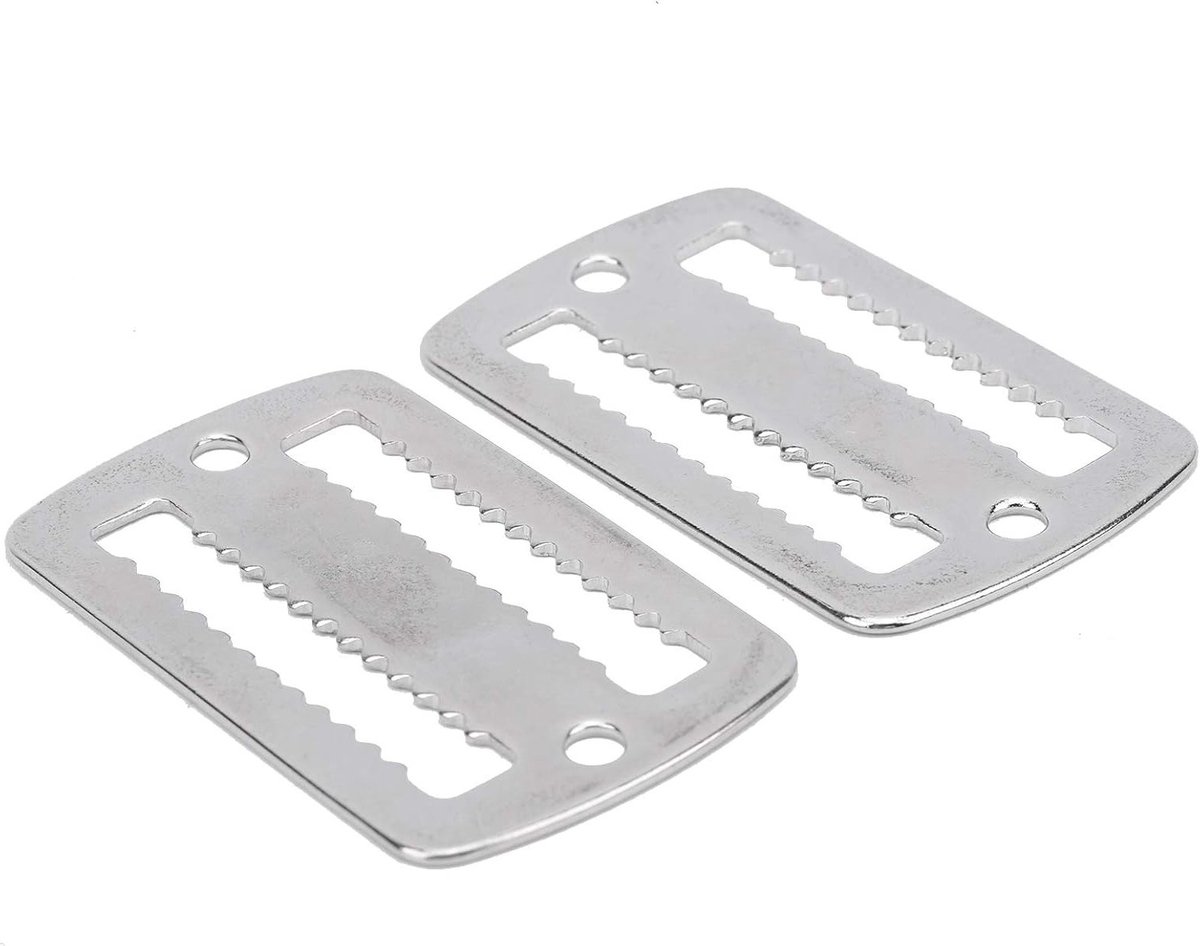 Diving Weight Belt Sluiting van 316 RVS, 2 Stuks, voor Duiken, Gewichtsgordel en Beveiliging Clip