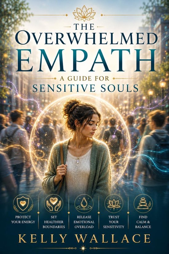 The Overwhelmed Empath - A Guide For Sensitive Souls - cover