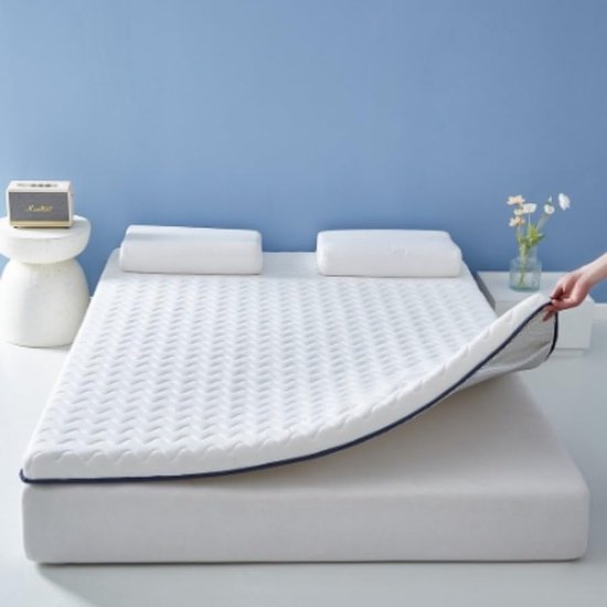 Slaapmat - Matras overlay - Comfortabel slapen - Zachte perzikhuid textuur - 0.9 x 2.0 m - A — afbeelding 5