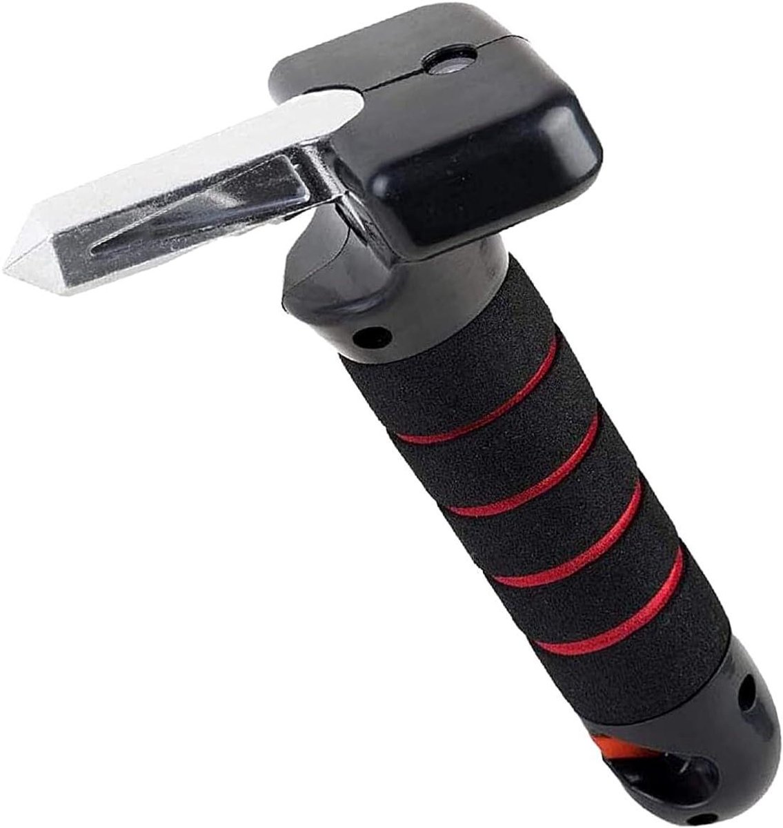 Autohandgreep - Uitstaphulp Mobiliteit - Veilig In- Uitstappen - 2-in-1 Multifunctioneel - 20 cm Lengte - Rood Blauw