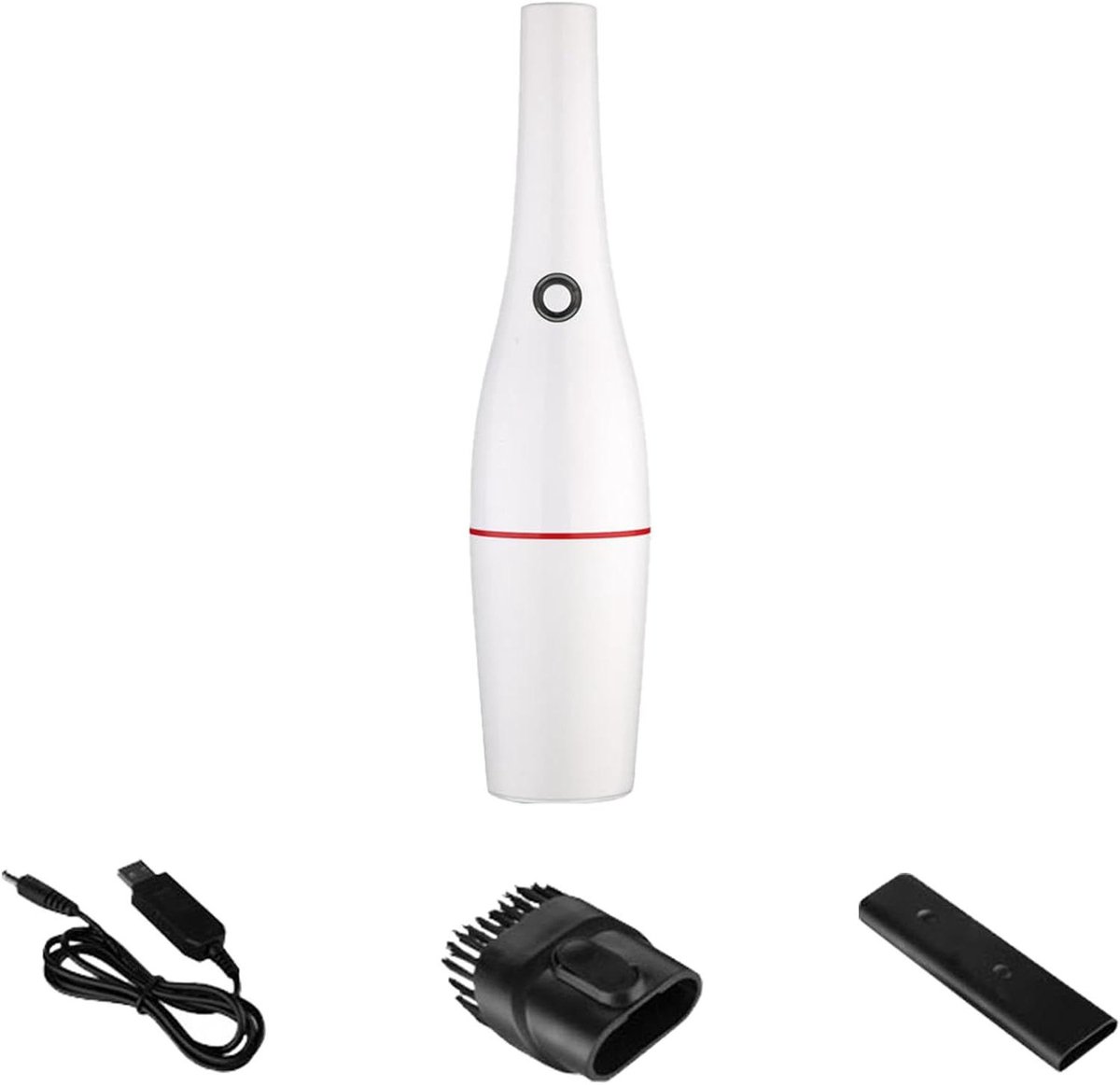 Handstofzuiger - Draagbare Stofzuiger - Auto Reinigen - 5000Pa Zuigkracht - 32 cm - Wit