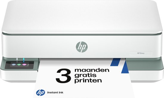 HP Envy 6130e - All-in-One Color Inkjetprinter - 1200 dpi - tot 1000 pagina's - Groen - inclusief 3 maanden gratis Instant Ink