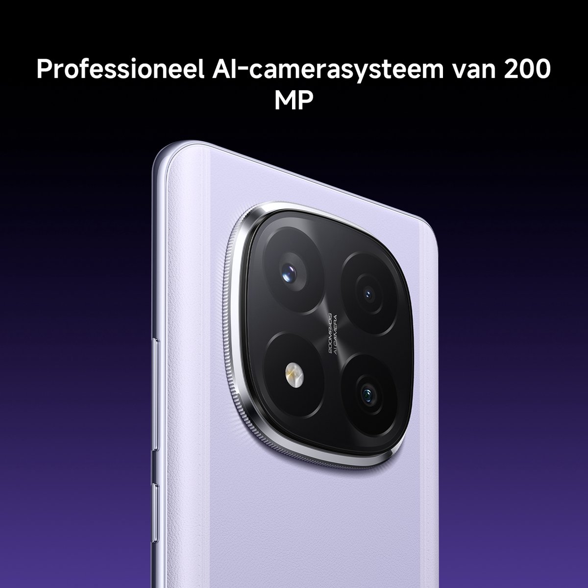 Xiaomi REDMI Note 14 Pro+ 5G - 12 GB RAM - 256 GB - Blauw - Professioneel AI-camerasysteem van 200 MP - 120W HyperCharge met 5110mAh-batterij - Snapdragon® 7s Gen 3 thumbnail 5
