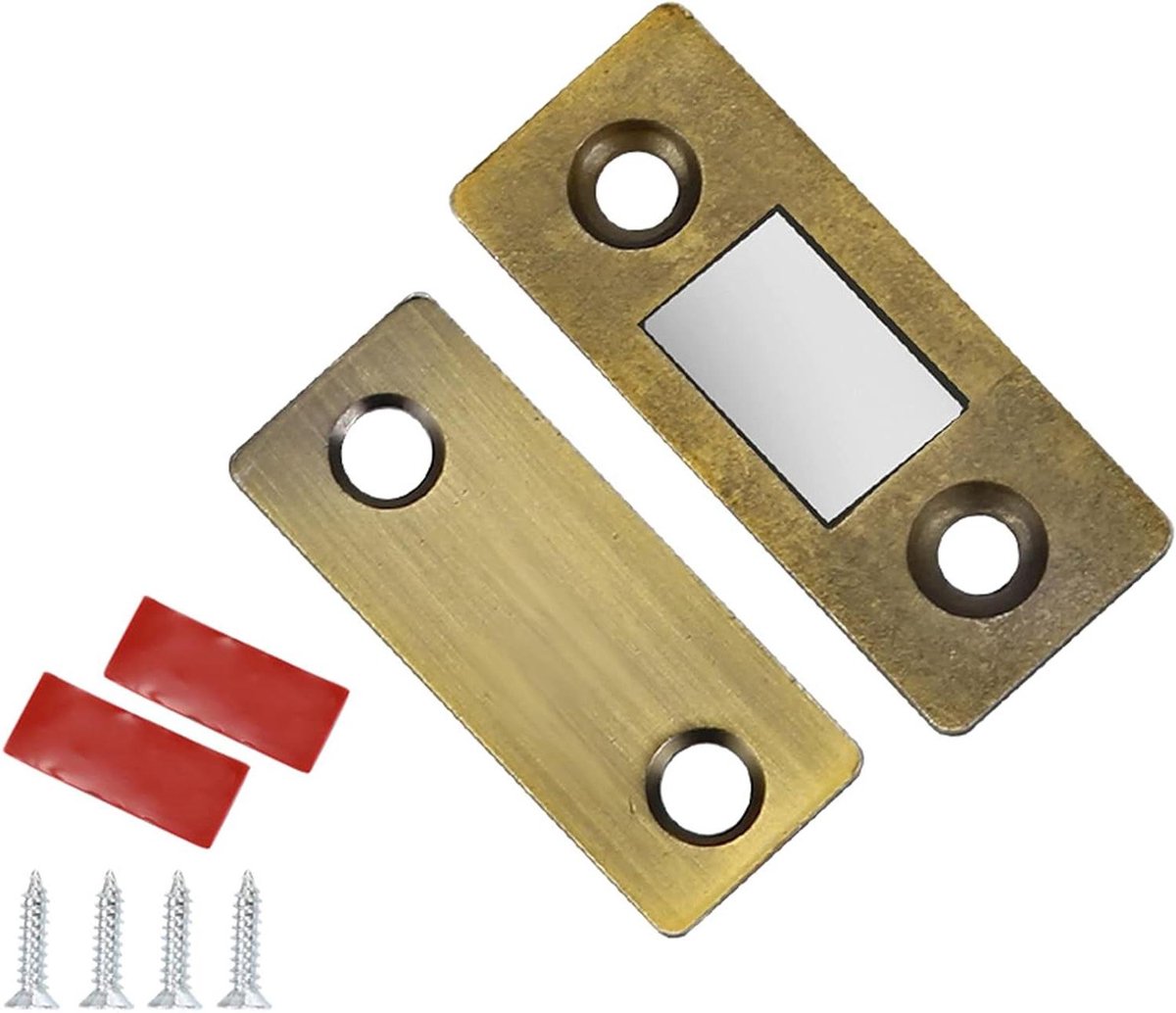 Magnetische Deurvangers - Kastsluitingen - Kasten Sluiten - Ultra Dun Design - 6 Stuks - Groen