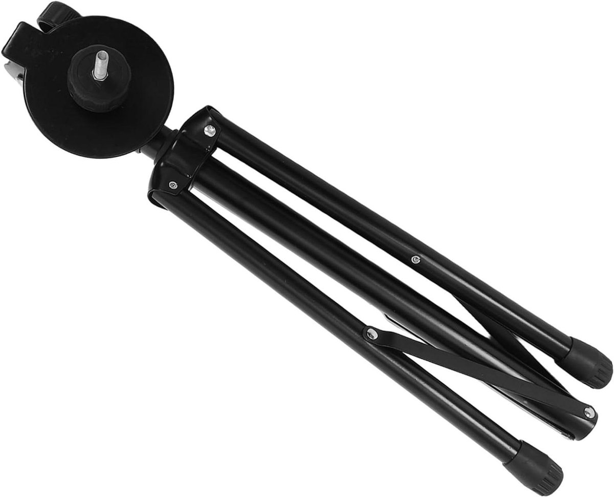 Boomstandaard Percussie - Bekkenhouder - Muziek Maken - Verstelbare Hoogte - 80 cm - Zwart