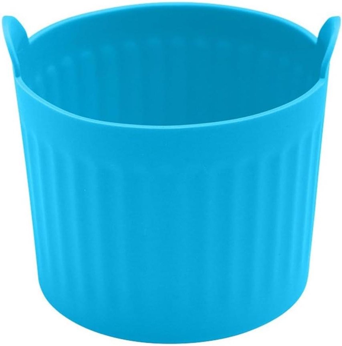 Airfryer Bakvormpjes - Siliconen Ramekins - Muffins Cakes Maken - Anti-aanbak Flexibel - Set van 12 - Blauw