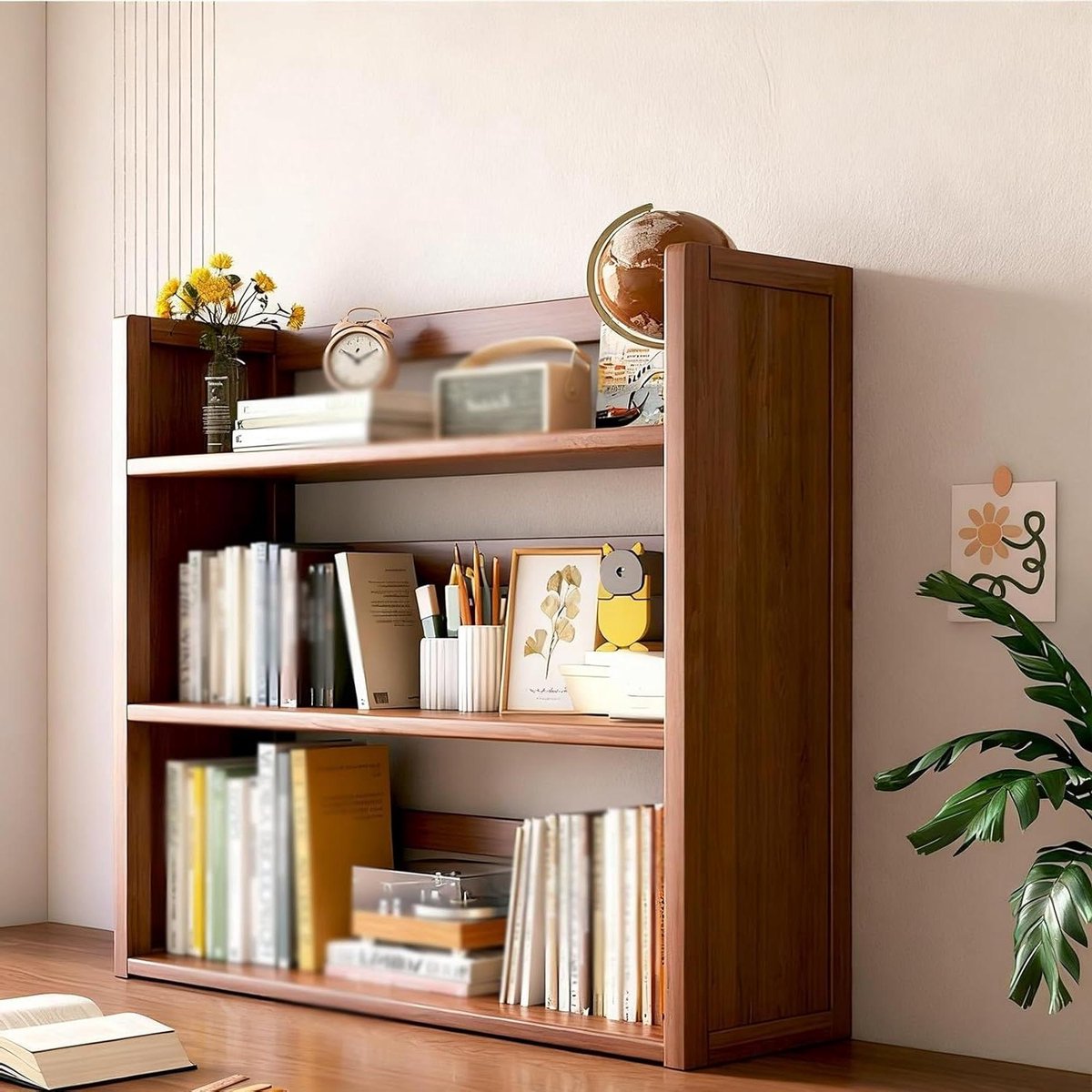 Bureau Organizer - Opbergrek - Bureau Opruimen - Stabiele Constructie - 50cm - Bruin
