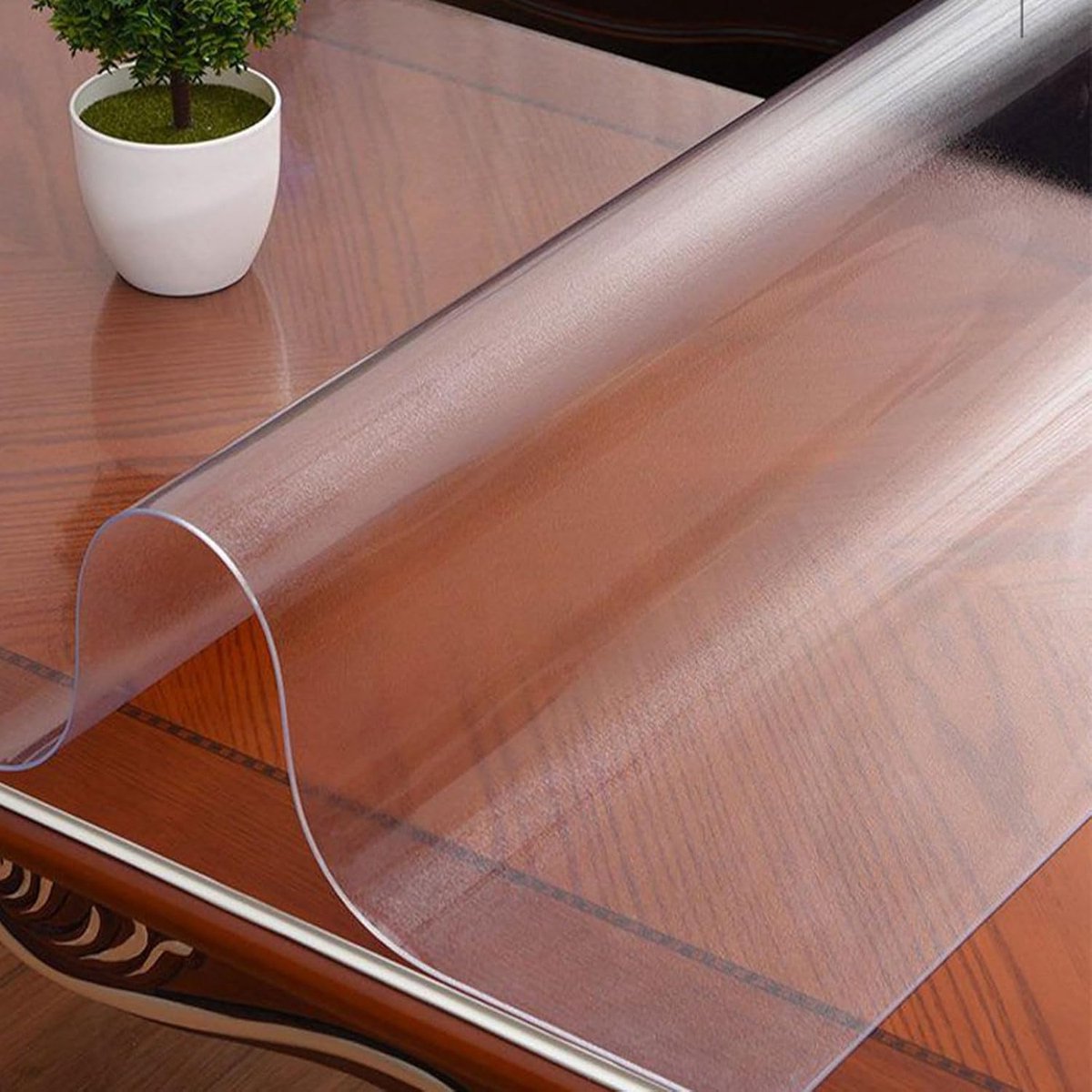 Tafelbeschermer - Tafelkleed - Meubels Beschermen - 2 mm Dik - 80x180 cm - Transparant