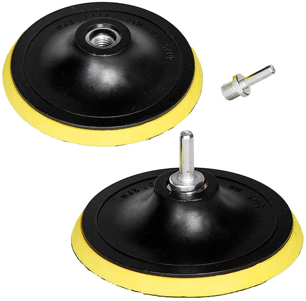 ONF3 - Haak en Loop Backing Pad - Polijsten en Schuren - 5 Inch - Sterke Hechting - Ideaal voor Diverse Oppervlakken - 2 Packs