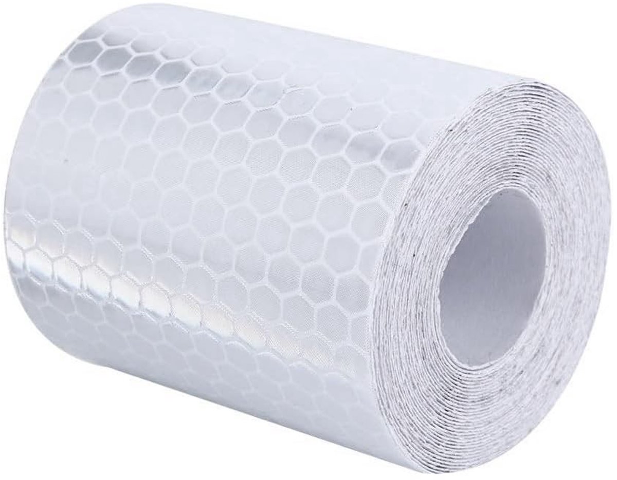 Reflecterende Zelfklevende Tape 5 cm x 10 m - Waterproof en Hoog Zichtbaar voor Veiligheid