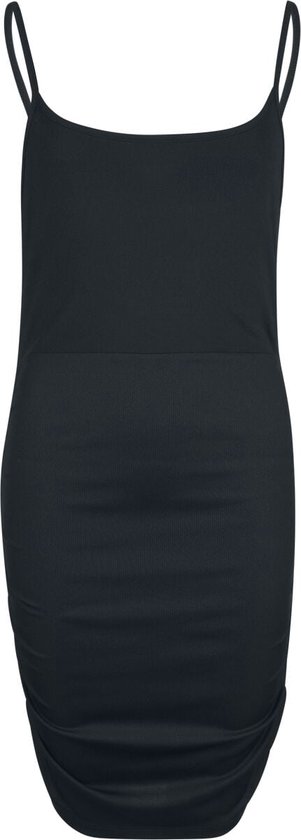 R.E.D. Rock-Engineered Design zwarte aansluitende korte jurk - Dames - XXL