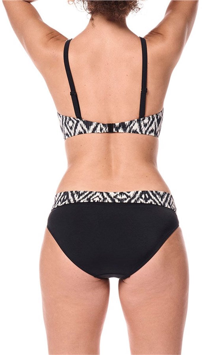 Amoena prothese bikinitop Salta SB - Zwart - Maat 36 - Cup A
