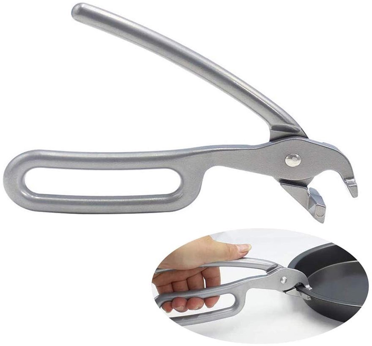 SPHProducts - Heavy Duty pizzatang - Krasbestendig aluminium oventang - Zilver - Baktang voor hete gerechten - Veilig en betrouwbaar - Ideaal voor kok