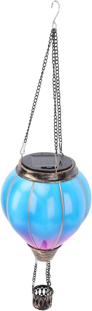 Zonne Lantaarn - Decoratieve Hanglamp - Buiten Verlichten - Lichtgevende Ballon Vorm - 15 