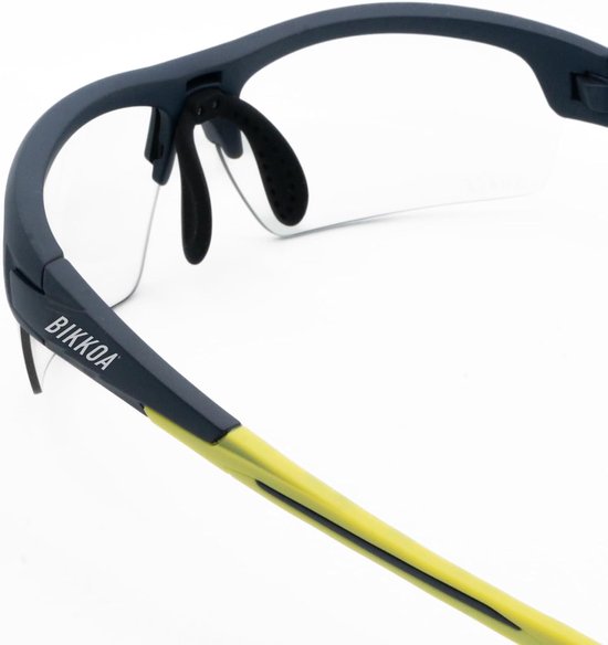 Veiligheidsbril Padel - Sportbril Schokbestendig - Sport Bescherming - TR-90 Montuur - Categorie 3 Glazen - Transparant — afbeelding 3
