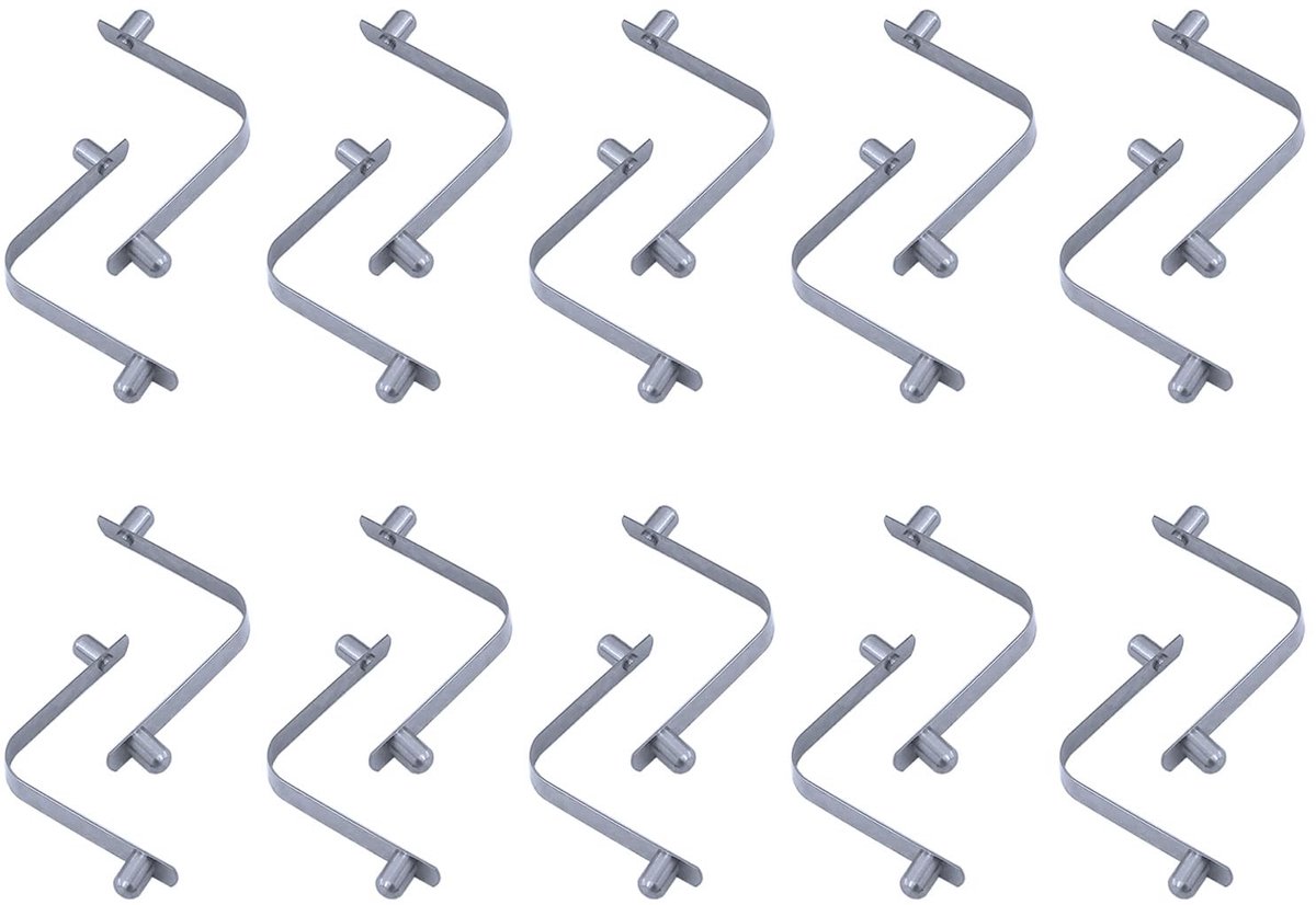 Young Wolf 20X V-Clips RVS voor Zwembad en Tuinaccessoires