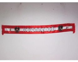 Voetbal Sjaal - Oostenrijkse Vlag - Sportevenementen Vieren - 100% Satijn Materiaal - 150 cm - Oostenrijk
