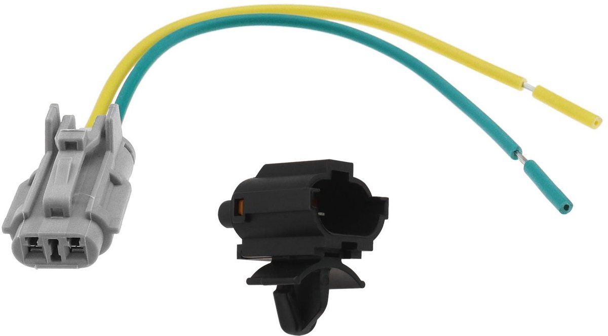 aladdien - Buiten Luchttemperatuur Sensor - 2 Pin Connector - Vervangingsonderdeel - 12 cm Draadlengte - Geschikt voor Hyundai Accent Mk2 & MK3