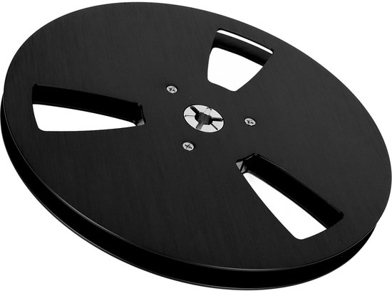 aladdien - Lege Tape Reel - 7 Inch Open Reel - Perfecte Pasvorm - Zwart - Geschikt voor Reel-to-Reel Tapes - 1/4 Inch Tape - Universeel Ontwerp van Aladdien — afbeelding 4