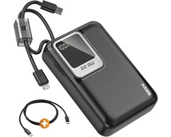 Drivv. Powerbank 20.000 mAh - Met Ingebouwde 8 pin & USB ...