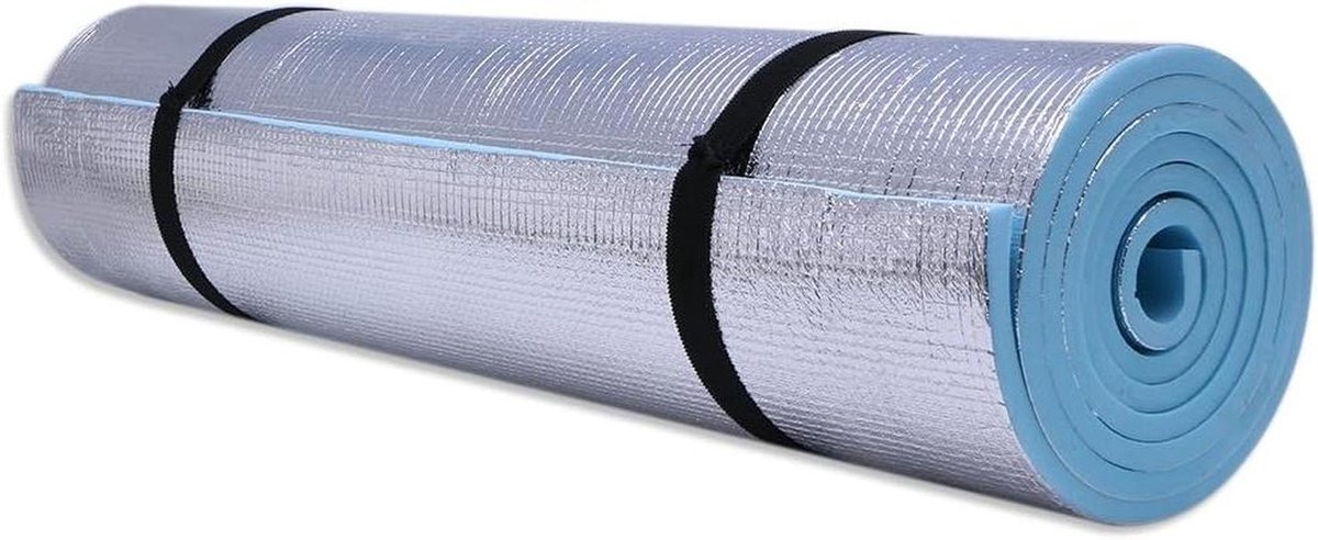Dikke Yogamat - Oefenmat Fitnessmat - Thuis Sporten - Dubbelzijdig Antislip - 6 mm Dik - Blauw
