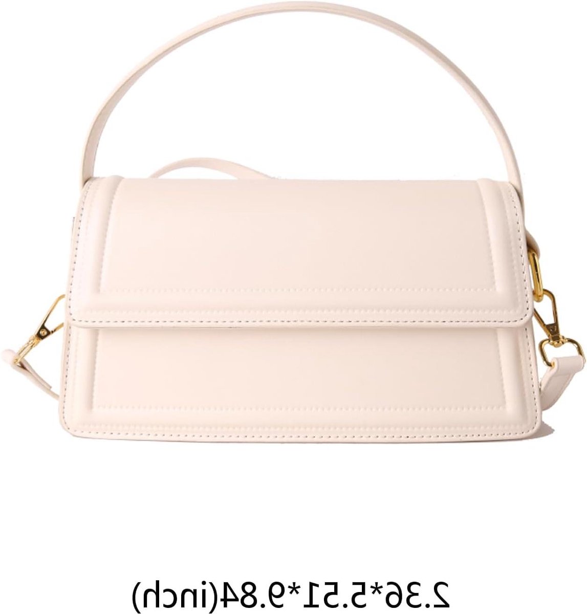 Dames Schoudertas - Grote Tote - Dagelijks Gebruik - Effen Kleur Stijl - 25 cm Breed - Zwart