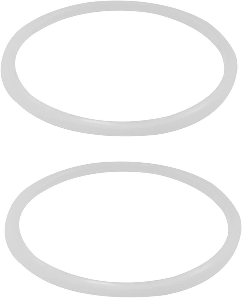 Snelkookpan Pakking - Reserve Ring - Veilig Koken - Rubberen Afdichting - 26 cm Binnendiameter - Wit