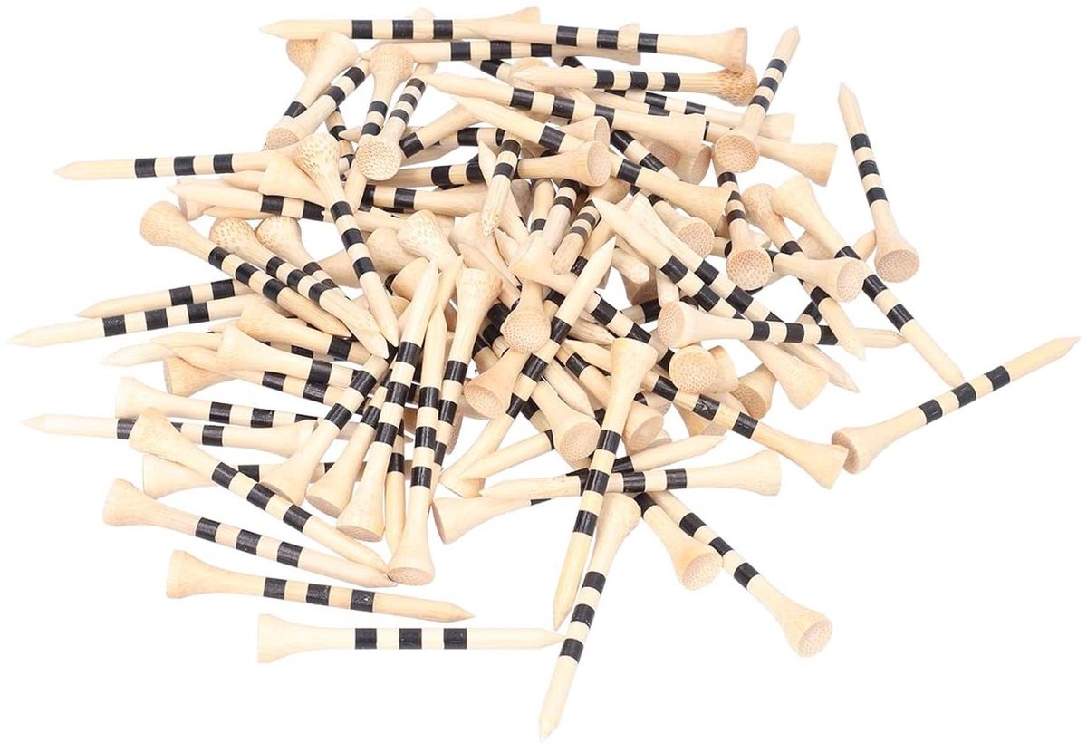Kogelpunten - Golf Tees - Golfen - Afbreekbaar Materiaal - 100 Stuks - Wit