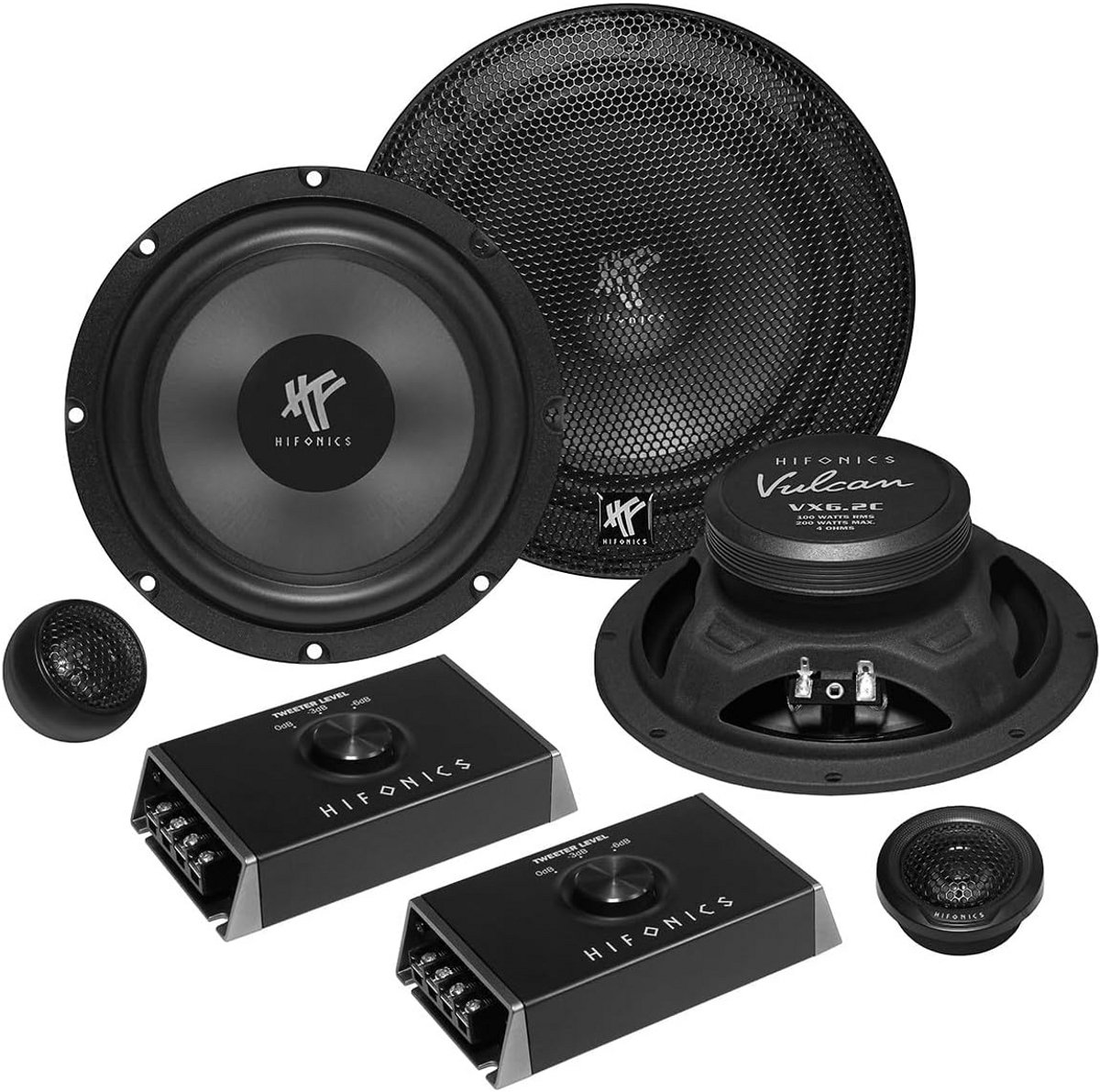 2-Wege Auto Radio Speakerset 200W Vermogen