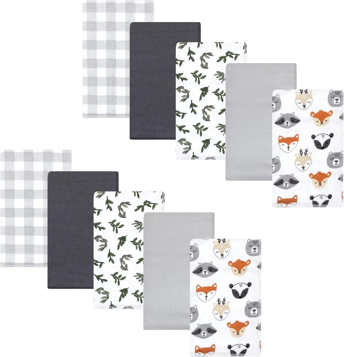 Babydoekjes Katoen Flanel - Luiers, Spuugdoekjes Wasbaar - Unisex
